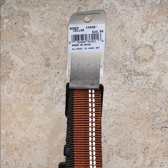 NWT K9 Explorer Coastal orange adj collar sz Lg - Picture 6 of 8